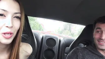 Jenna Justines Road Head and In-House Fucking