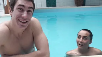 Handsome young babe fucked for cash in front of boyfriend