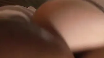 Blonde into fishnets with her vulgar fucker