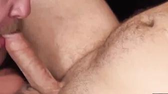 Fatty with tattoos gets ass drilled by fit and big dick dude