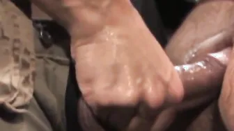 Handsome gay deeply fisted and dominated by his buddy