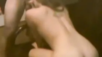 Hungry housewife Jasmin eats a massive fuck stick