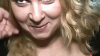 Nasty bukkake sluts munching on cocks and balls