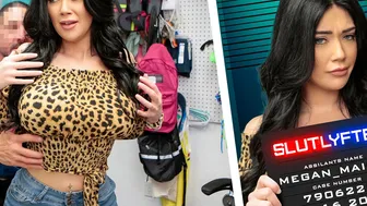 Stacked shoplifter teen gets in trouble