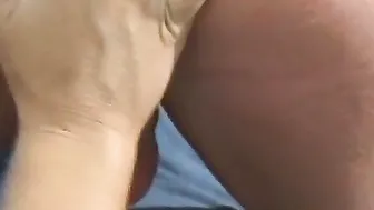 cougar with gigantic melons fucking rough with huge strap-on