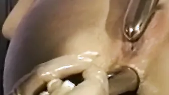 Blonde succubus unchained for severe lesbo insertion