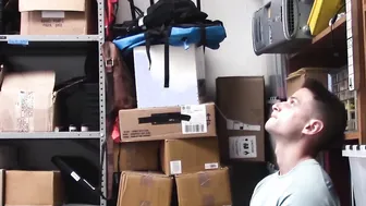 Hot inked thief gets barebacked by officers huge black dick
