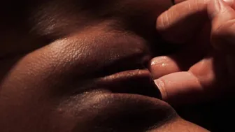 Young babe fingered before blowjob and cumshot