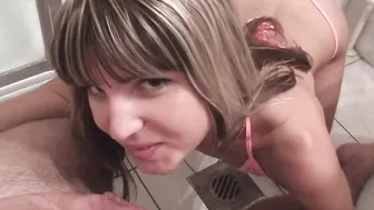 Cute Petite Blonde Completely In Love