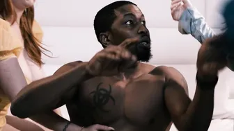My stepmom fucks my new black boyfriend