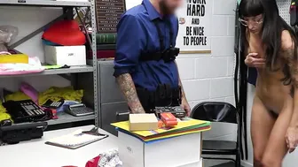 MILF fucked a cop to keep his mouth shut