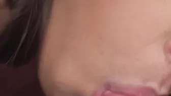 Gorgeous teen screwed and fed with jizz by grandpa