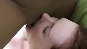 College dykes have a humiliating pussy licking session