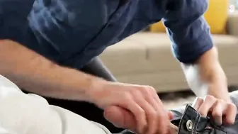 Brandon begging Derrick to fuck him harder with his raw cock