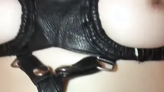 the taming of Asian Leather slave Lula
