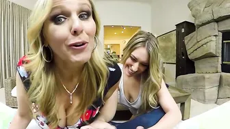 Triple Threat Savoring the Indulgence of Julia Ann and Kimber Lees Sultry Bodies
