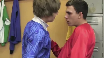 Cute Chase Anderson drills Oscar Hart raw after oil massage