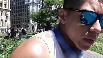 Pretty young Latino being barebacked and fed with cum in POV