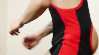 Wrestling twinks going deep and raw after a private match