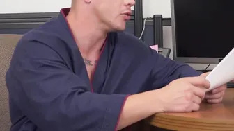 Employee shows his commitment by fucking his future boss