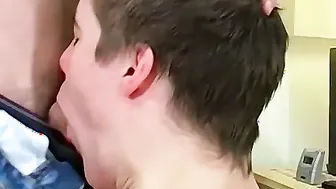 Big dick straight up to horny gay twinks tight butt hole
