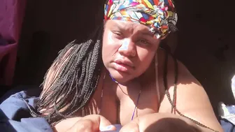 REDBONE BBW SEX FACES WHILE SHE GETS FILLED WITH LONG bbcs
