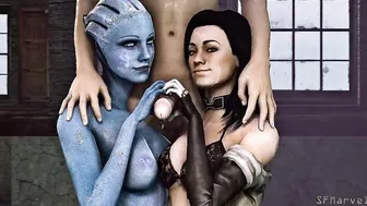 Facial with Cutie Ashley Williams Mass Effect HMV/SFM