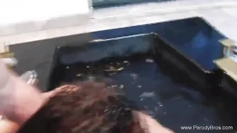Comedy porn video – Hispanic Goddess Getting Laid By The Fire Sex Session