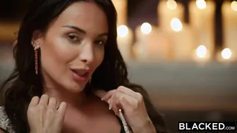 BLACKED Cutie French women gets DPed by 2 long big black cock