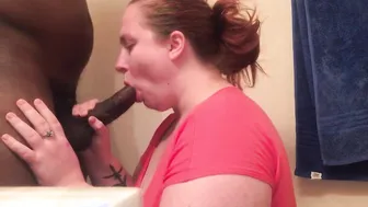 White women Suck Rough Cock Raw. HEAD BBW Queen. IR