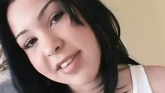 Crazy Hot eighteen with stunning round butt riding huge cock