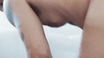 Inked black hunk Deep Dic anal fucks hunky Wesley Woods