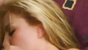 Attractive blonde skank Genee Rodgers has a fuck session