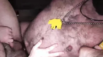 Big long and strong cock Jean Paul fucking with Bearsilien