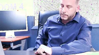 Tucker Stevens Bends Over for Tonys Desire at the Office