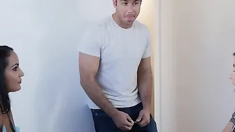 Adriana Chechik fucking into the bedroom with her tiny hooters