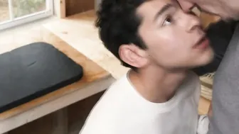Super petite Gay Damien gets barebacked