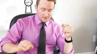 Sydney Cole fucking into the office with her natural jugs