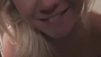 Luscious teens Chloe Foster and Sara Luvv suck POV dick