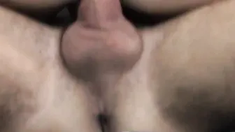 Real amateur with pierced cock fucked by hung partner