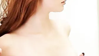 Red Head Natalie Lust is dressing for a night on the town when she realizes that