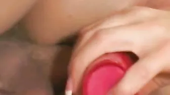 Astonishing blonde milf booty slammed and cunt toyed simultaneously