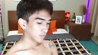 Naughty Asian Teen tattoo Part 6 doing a Cam Show