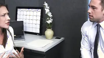 Callie Calypso Office Seduction at its Finest