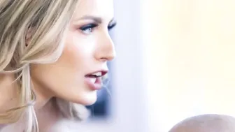 Masseuse deep sucking on clients hard dick