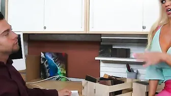 Sara Jays Steamy Seduction in the Living Room