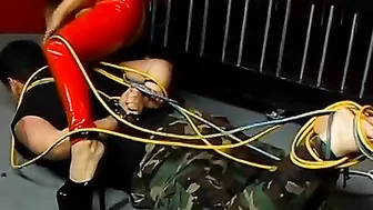 oriental dom having her way with her sub