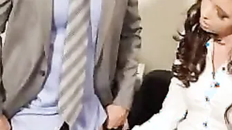Casey Calvart's Desk Fuck - Office Slut Fucked Hard By Boss With Underwears