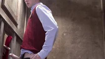 Priest sucks twink off after confession and rides him raw