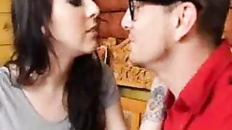 Hot Wife Shares Husband With Friend For A Wild Threesome Adventure